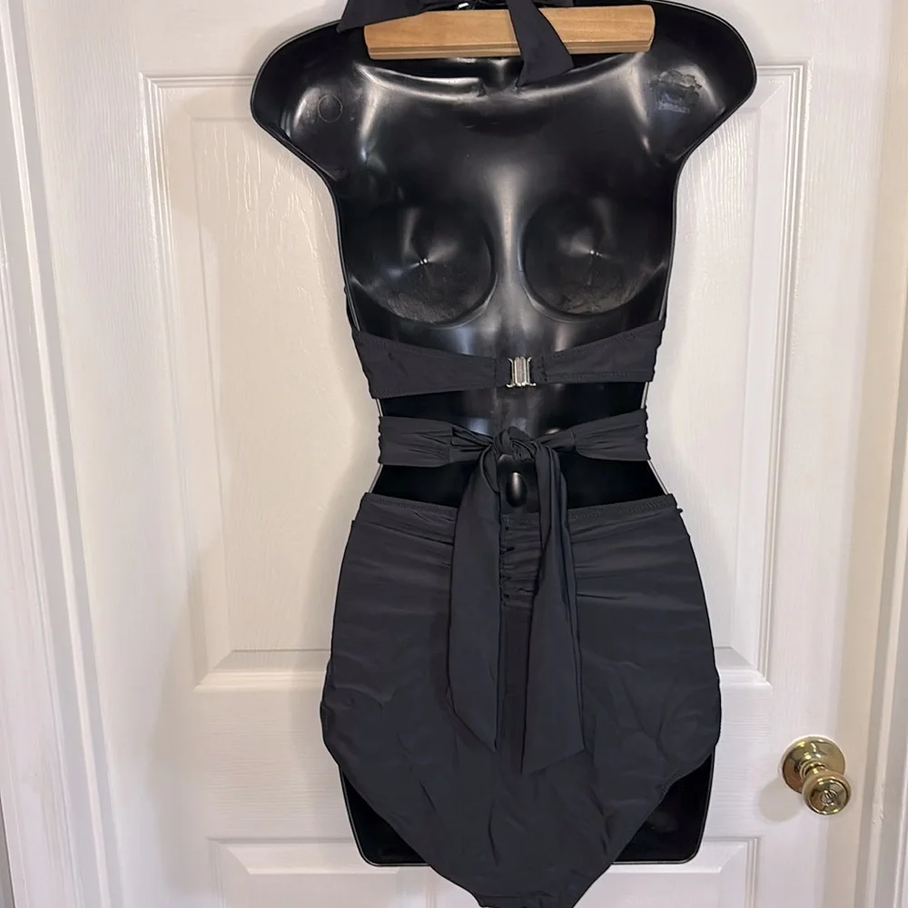 Blooming Jelly black two piece swim suit, size XXL, NWT. - Picture 6 of 16